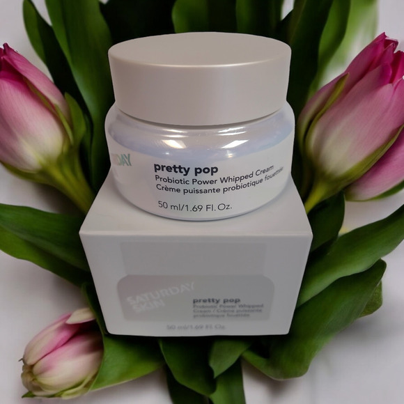 Saturday Skin Pretty Pop Probiotic Power Whipped Cream 50 ml NEW - Picture 1 of 8